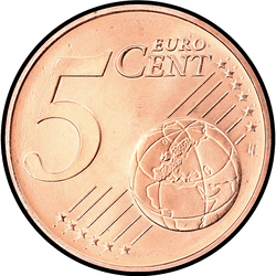 реверс 5 cents (€) 2018 ""
