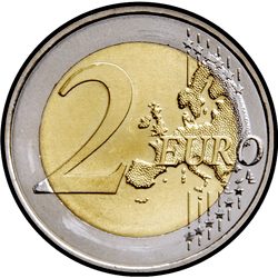 реверс 2€ 2015 ""