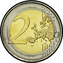 реверс 2€ 2016 "200th Anniversary of the Foundation of the National Bank of Austria"