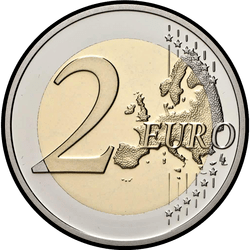 реверс 2€ 2017 "200 Years of Liege University"
