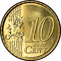 реверс 10 cents (€) 2007 ""