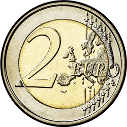 реверс 2€ 2014 ""