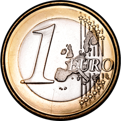 реверс 1€ 2004 ""