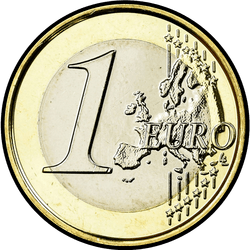 реверс 1€ 2009 ""
