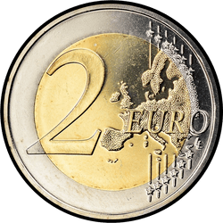 реверс 2€ 2015 ""