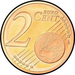 реверс 2 цэнта (€) 2005 ""