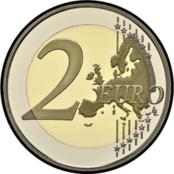 реверс 2€ 2016 "150th anniversary of the founding of Monte Carlo by Charles III"