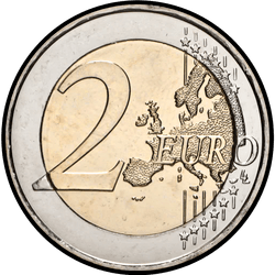 реверс 2€ 2021 "Таршиенский храмавы комплекс"